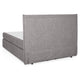 CARLINI Pat tapițat boxspring, 160x200cm, saltea inclusă
