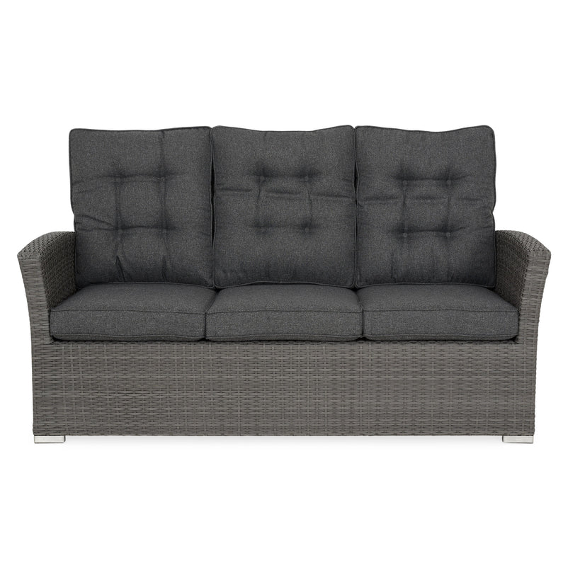 MARACAY Set mobilier terasă/grădină, 2 fotolii și canapea