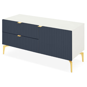 WAVE Comodă TV, 1 ușă, 2 sertare