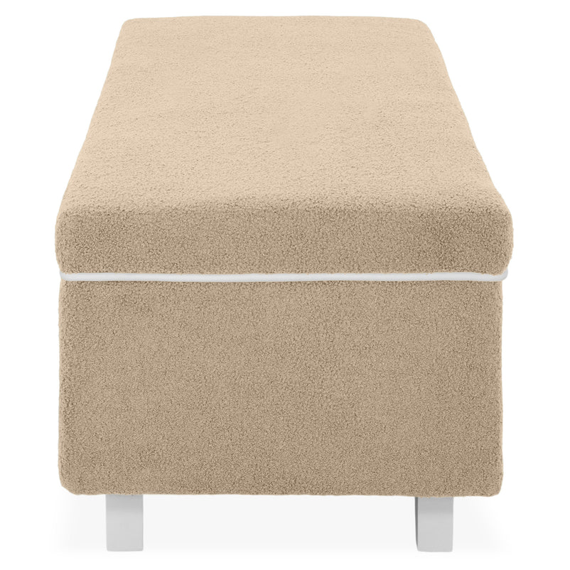 KOLLE Banchetă, ladă depozitare inclusă, stofă