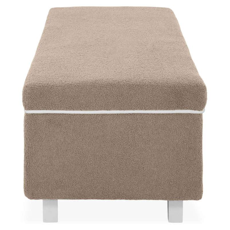 KOLLE Banchetă, ladă depozitare inclusă, stofă