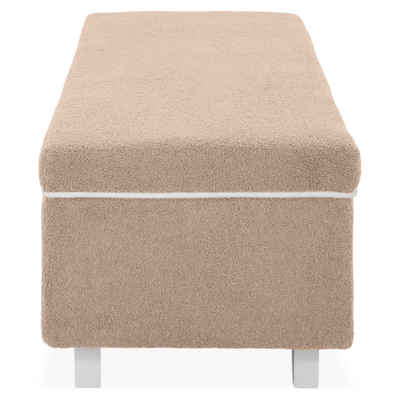 KOLLE Banchetă, ladă depozitare inclusă, stofă