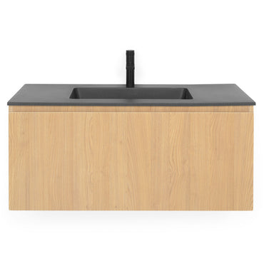 BRUNO Set mobilier baie, mască lavoar și lavoar