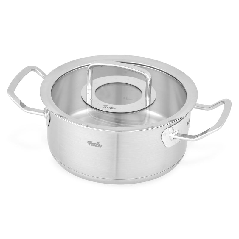 ORIGINAL PROFI Oală cu mânere și capac, inox