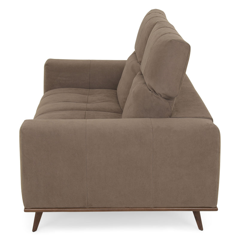 DENTON Canapea 2 locuri, mecanism tetiere, stofă