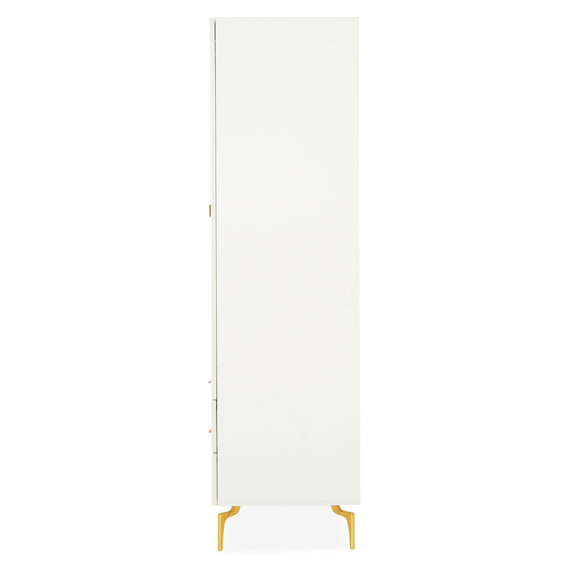 WAVE Dulap copii, 2 uși, 2 sertare