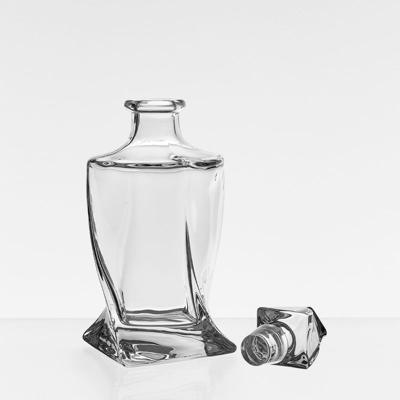 DEVERON Set decantor și 6 pahare whisky