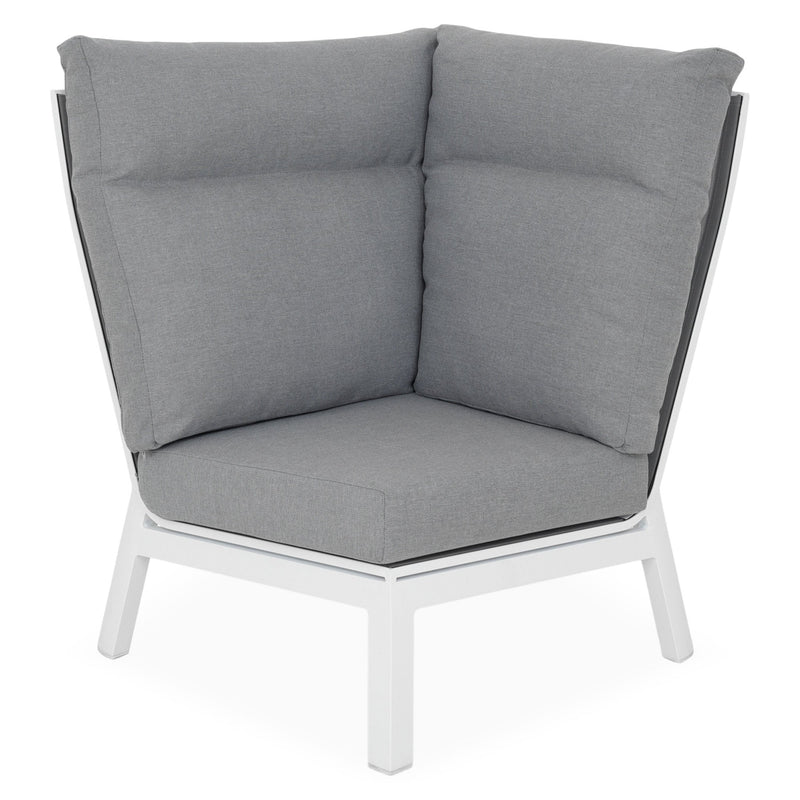 SALZBURG Set mobilier terasă/grădină, element colț și element central