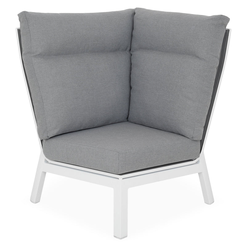 SALZBURG Set mobilier terasă/grădină, element colț și element central