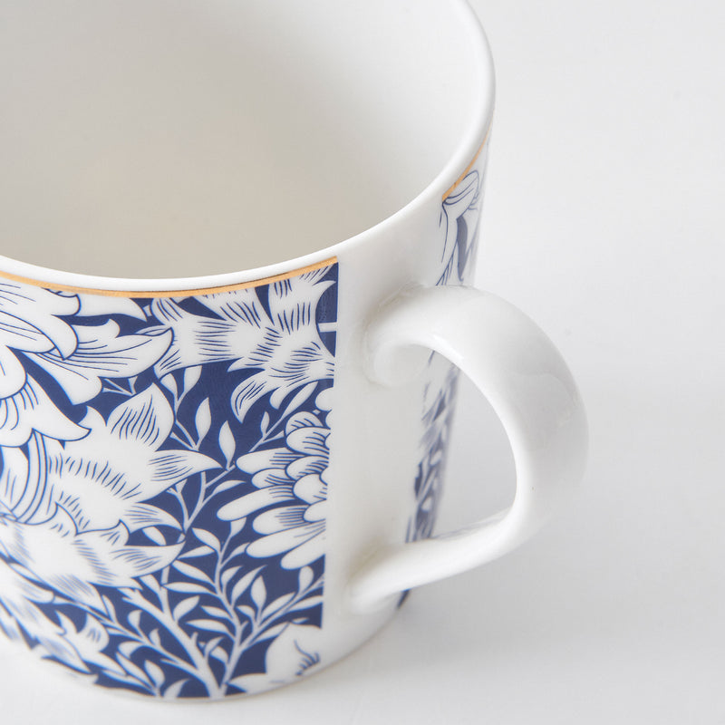 INDIGO Set 2 căni, porțelan, 360ml