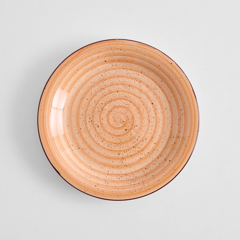 SPIRAL Set veselă, ceramică, 18 piese