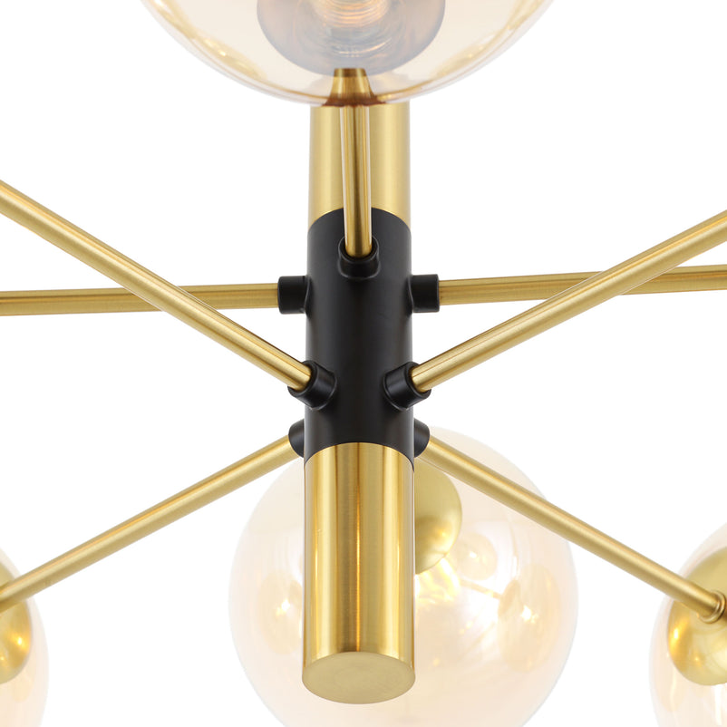 UPTON Lustră 8x5W G9 LED