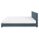 KRONIA Pat tapițat, 160x200cm, somieră inclusă