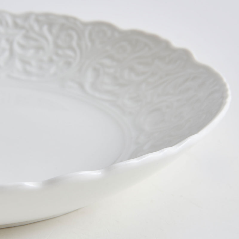 AMOUR Farfurie supă, porțelan, D.21cm