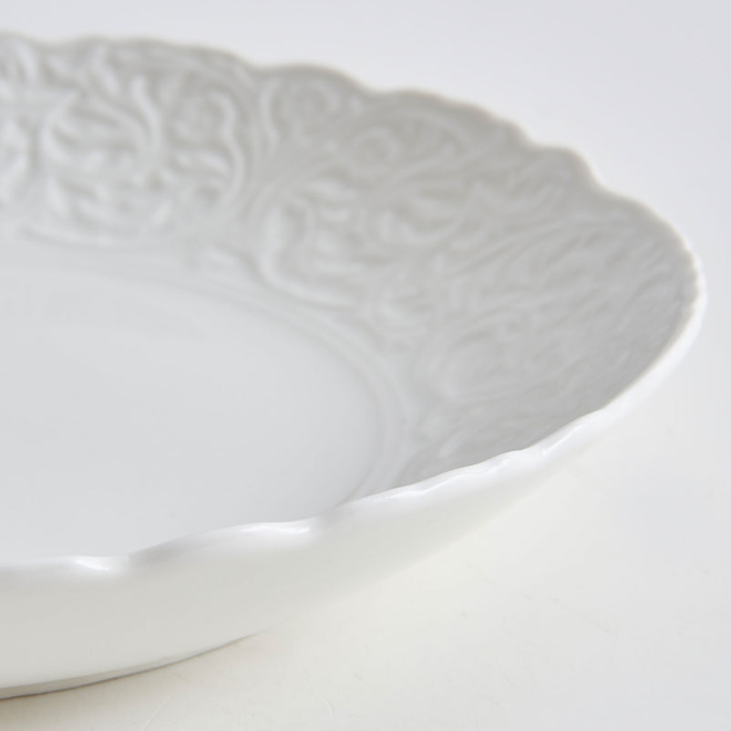 AMOUR Farfurie supă, porțelan, D.21cm