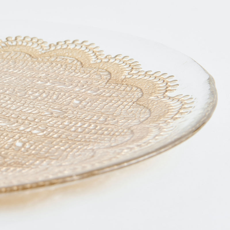 DREAM Farfurie aperitiv, sticlă, D.21cm