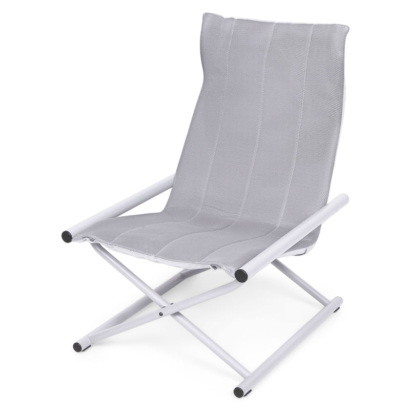 TELAVI Set mobilier terasă/grădină, fotoliu și taburet