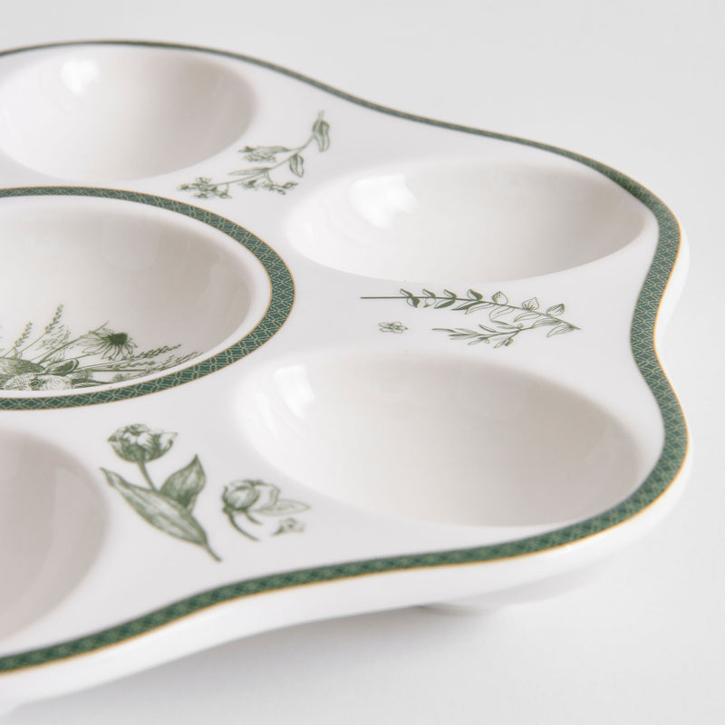 WINDSOR Platou servire, porțelan, D.21cm