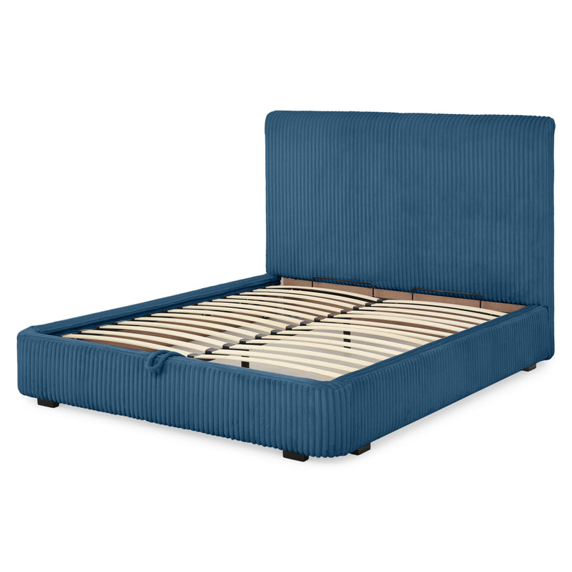 MARYANNE Pat tapițat, 160x200cm, ladă depozitare inclusă