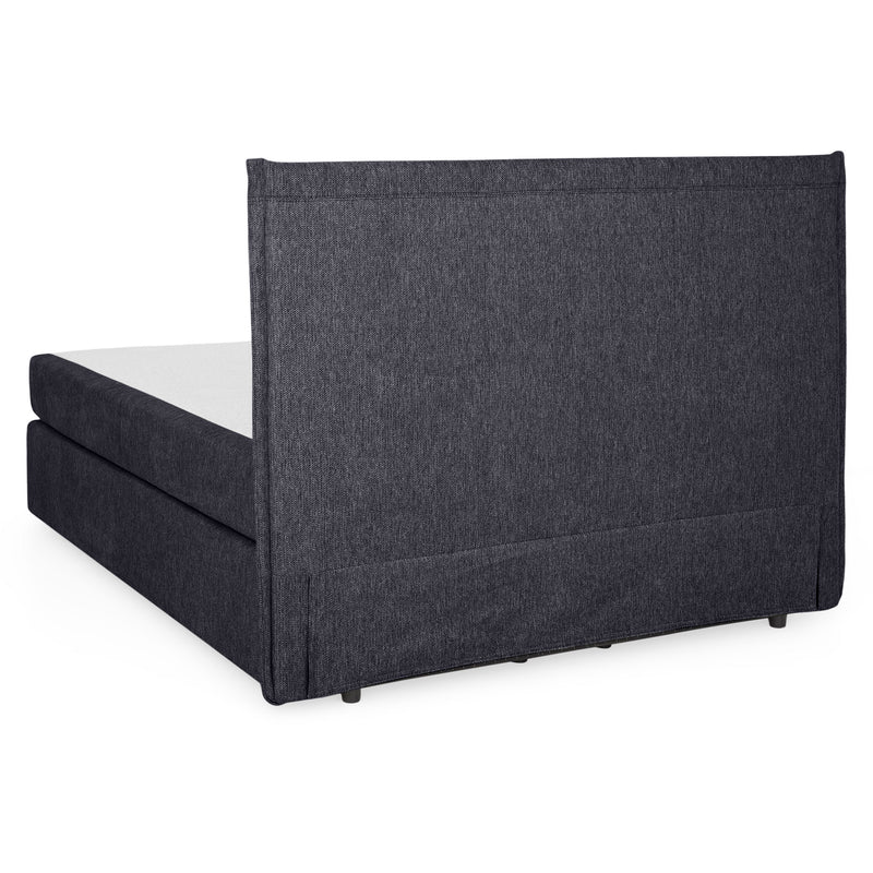 CARLINI Pat tapițat boxspring, 160x200cm, saltea inclusă