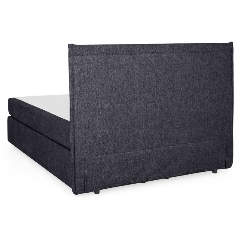 CARLINI Pat tapițat boxspring, 160x200cm, saltea inclusă