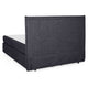 CARLINI Pat tapițat boxspring, 160x200cm, saltea inclusă
