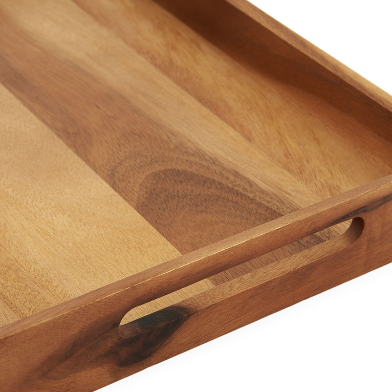 MASAI Tavă, lemn, L.46cm