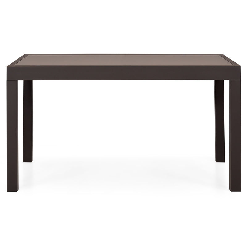 LUCCA Set mobilier terasă/grădină, 6 scaune și masă extensibilă