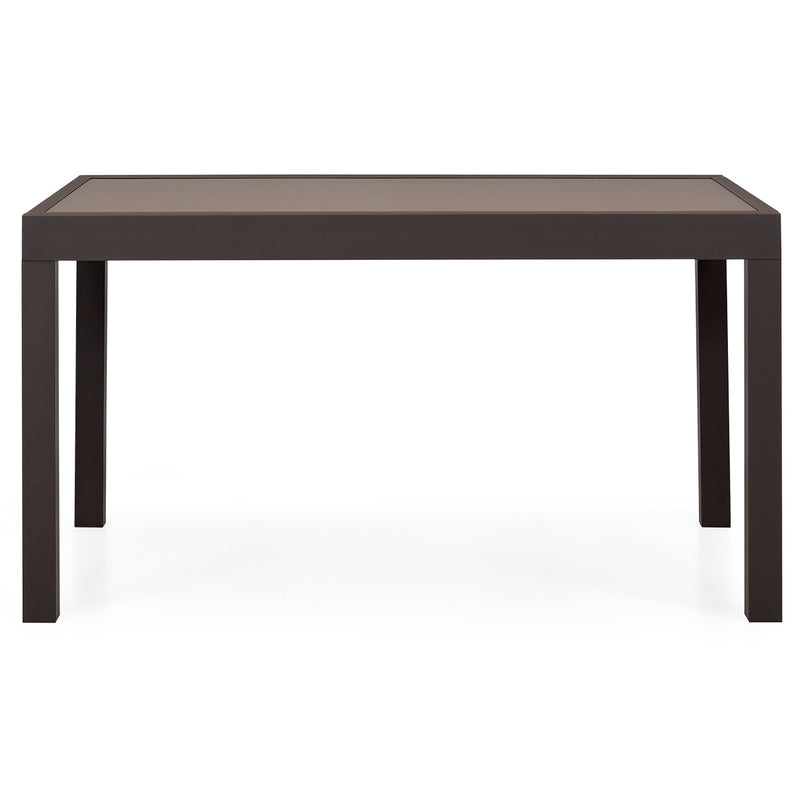 LUCCA Set mobilier terasă/grădină, 6 scaune și masă extensibilă