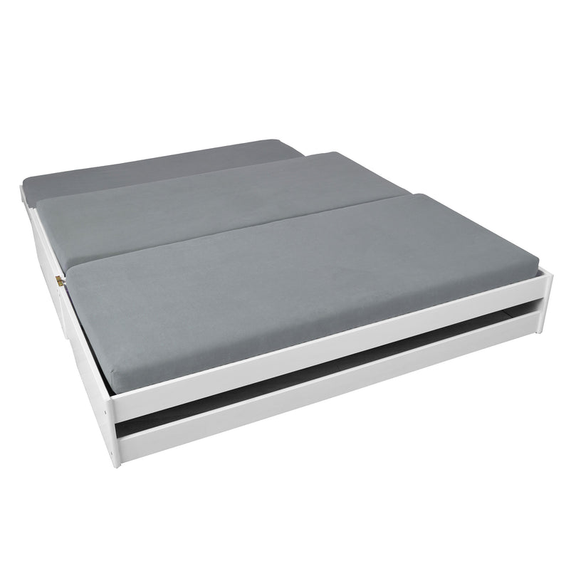 LEVEL Pat copii, extensibil, 90x200cm, somieră inclusă