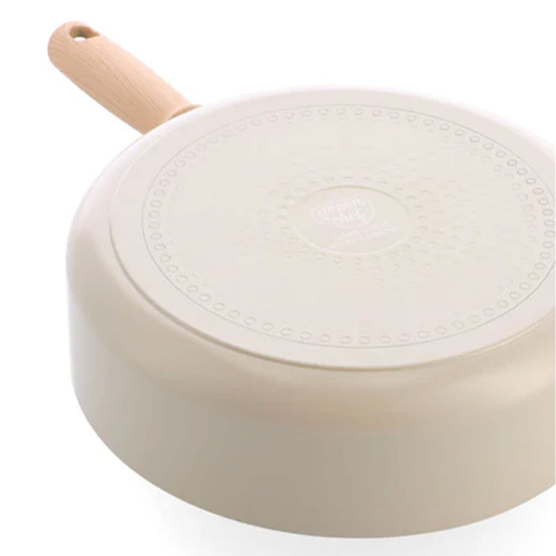 NORDIC Cratiță cu mâner și capac, aluminiu, D.24cm