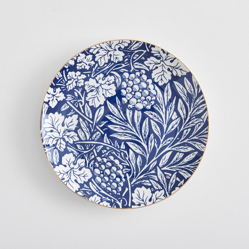 INDIGO Set 4 farfurii desert, porțelan, D.20cm