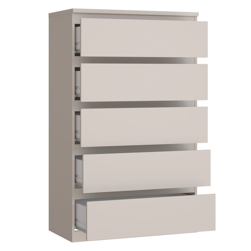 KASPAR Comodă 5 sertare