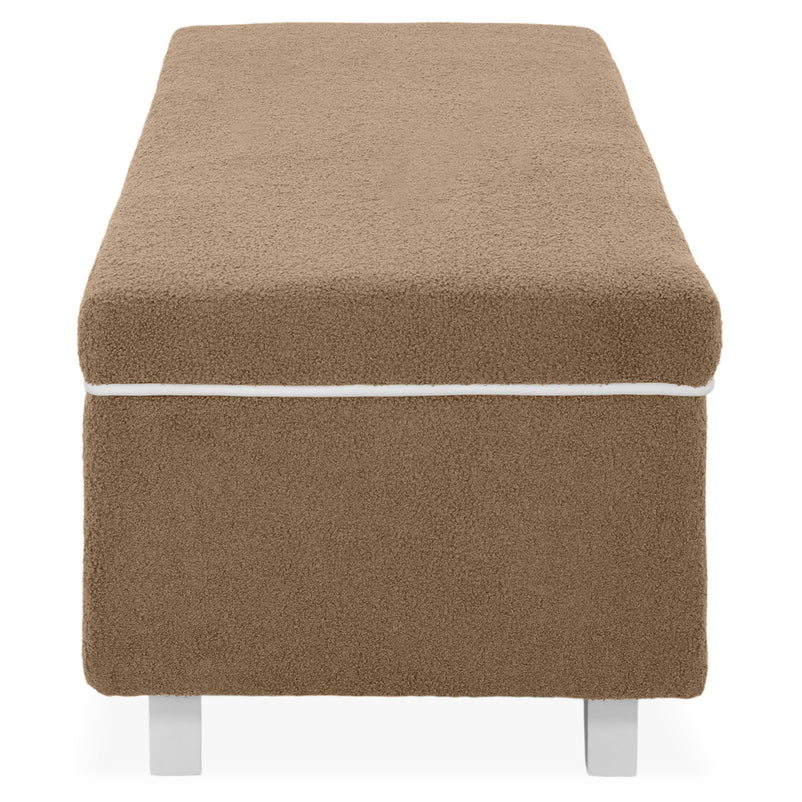 KOLLE Banchetă, ladă depozitare inclusă, stofă