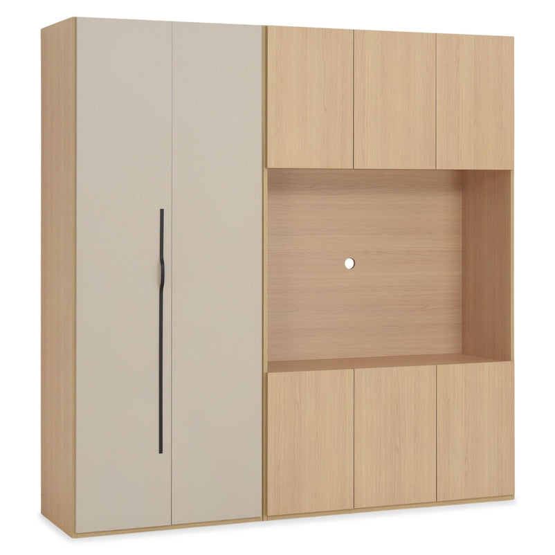 COMPACT Dressing 8 uși, spațiu TV