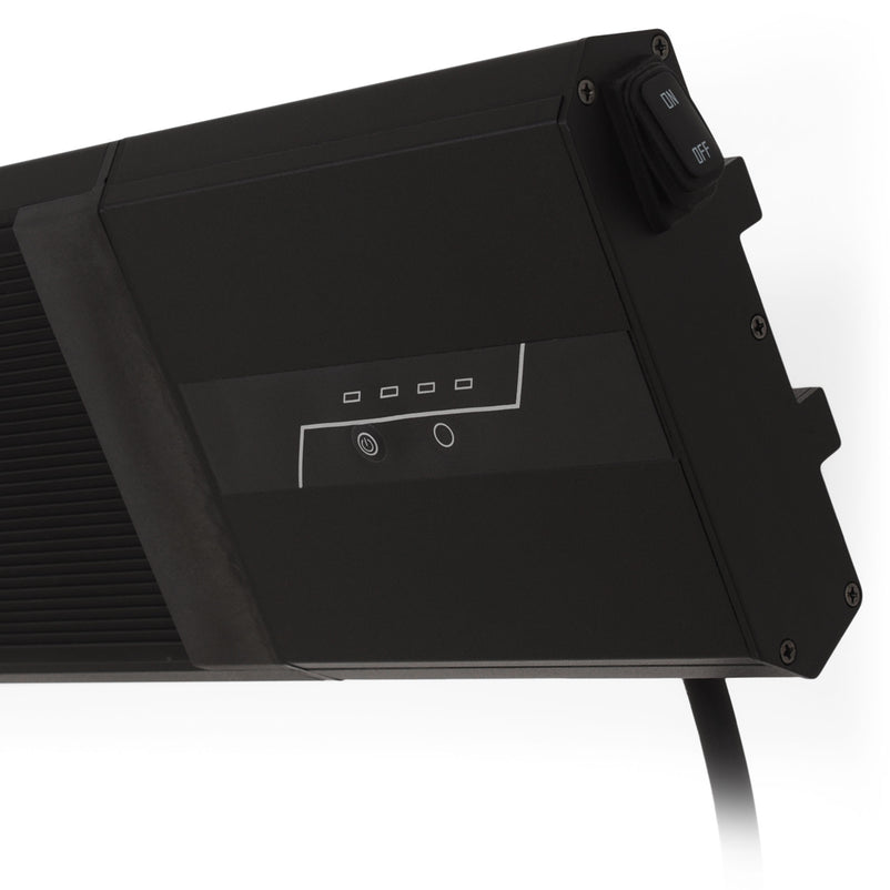 PEDRO Încălzitor electric de terasă cu infraroșu cu undă lungă, 2400 W, montaj pe perete