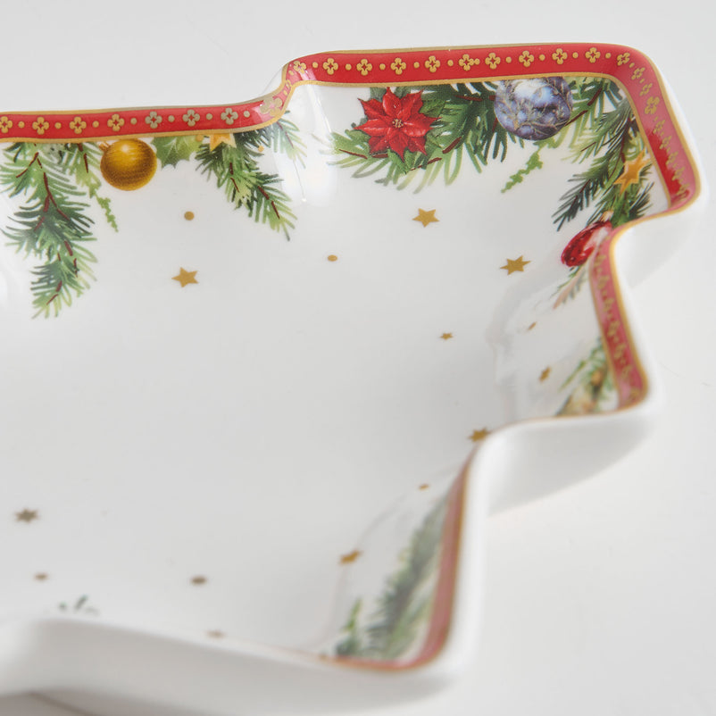 BELLS Platou servire, porțelan, L.19cm