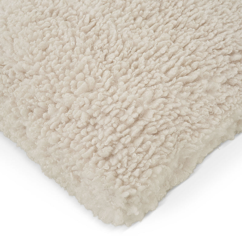 MERIBEL Pernă decorativă, imitație blană, 45x45cm