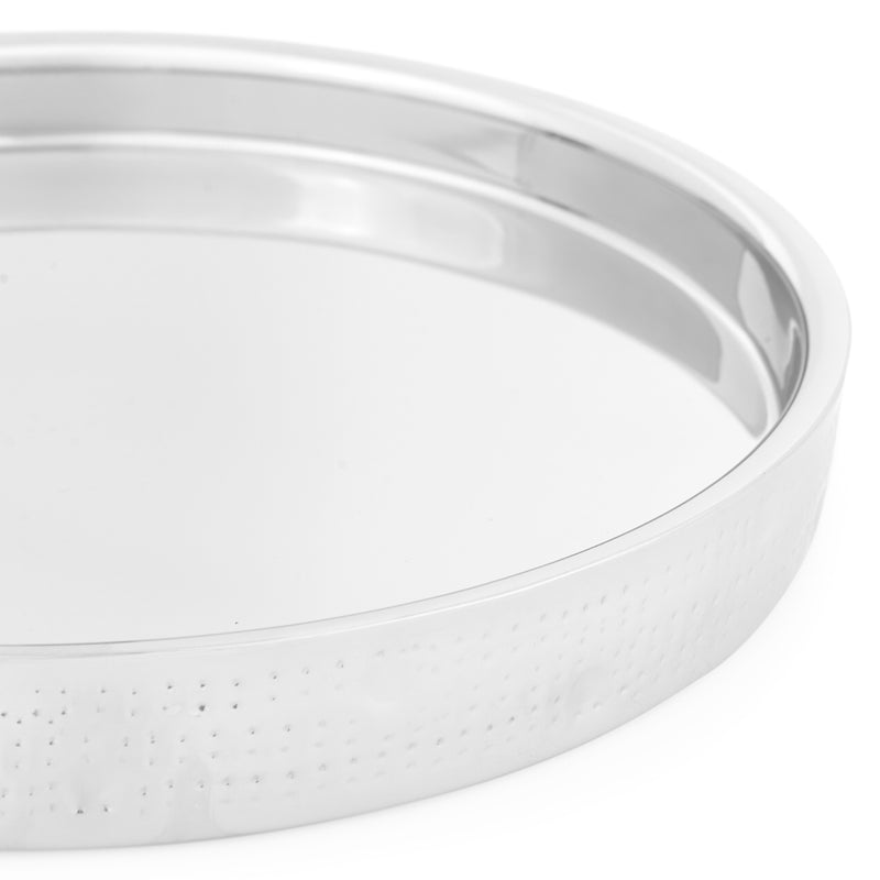 PUNTO Tavă, inox, D.32cm