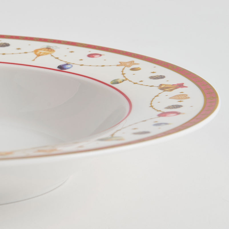 BELLS Farfurie supă, porțelan, D.22cm