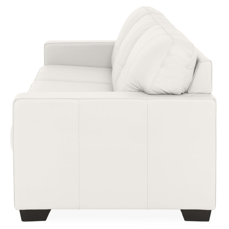 ASWAN Canapea extensibilă, 3 locuri, piele