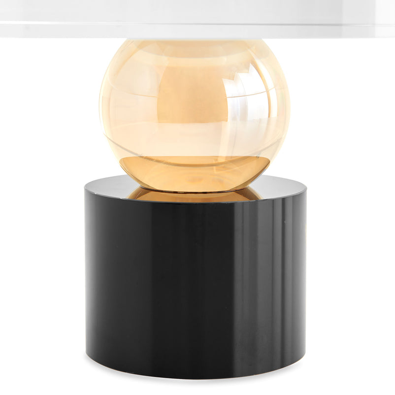 ASLAN Platou servire, sticlă, D.27cm