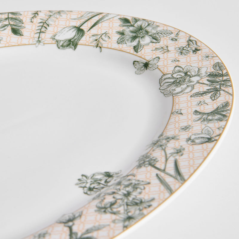 WINDSOR Platou servire, porțelan, L.40cm