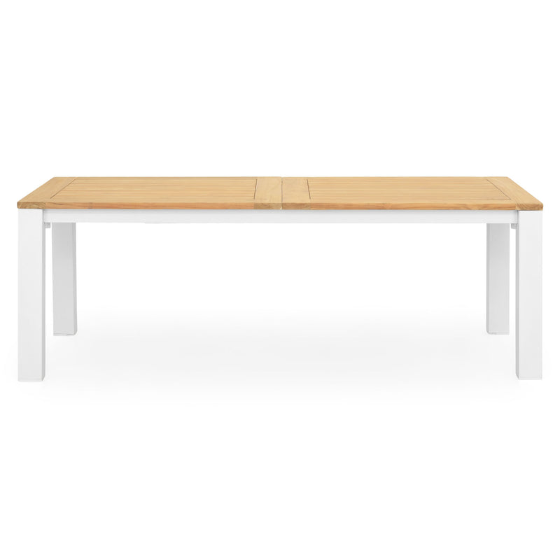 CLAY/TUSCANY Set mobilier terasă/grădină, 8 scaune și masă extensibilă