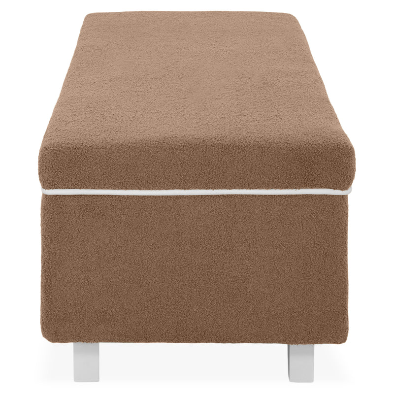 KOLLE Banchetă, ladă depozitare inclusă, stofă