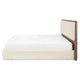 CAMERON Pat tapițat, 180x200cm, cu somieră inclusă