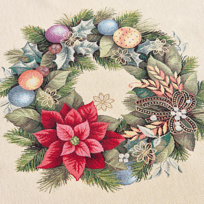 CHRISTMAS GARLAND Față de masă, D.165cm