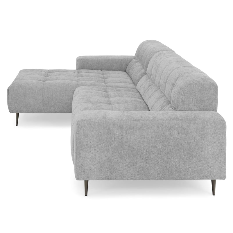 DELTONA Colțar cu șezlong stânga/dreapta, stofă