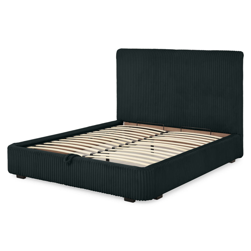 MARYANNE Pat tapițat, 160x200cm, ladă depozitare inclusă