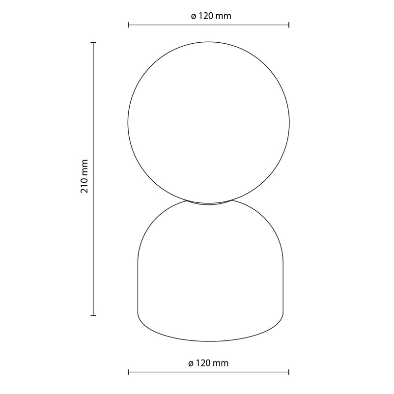 MIKI Veioză 1x8W G9
